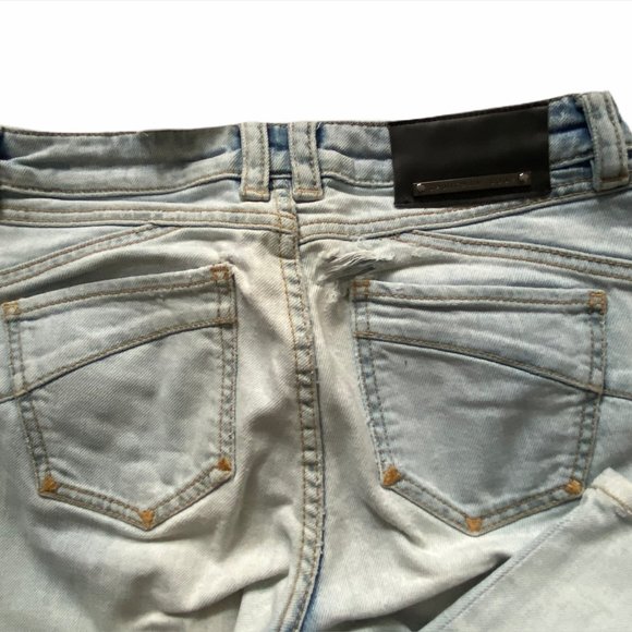 Sportsmax Code Light Wash Skinny Jeans Size 6 - Picture 4 of 6
